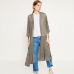 Zara cappotto vestaglia traforato