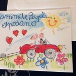 partecipazione matrimonio con annuncio bambino