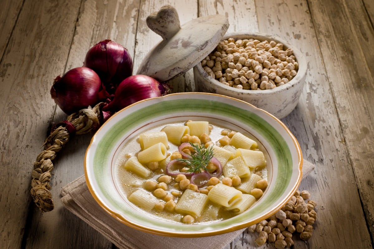 Pasta e ceci con il Bimby