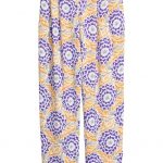 H&M pantaloni fantasia