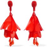 Oscar De La Renta orecchini fiori