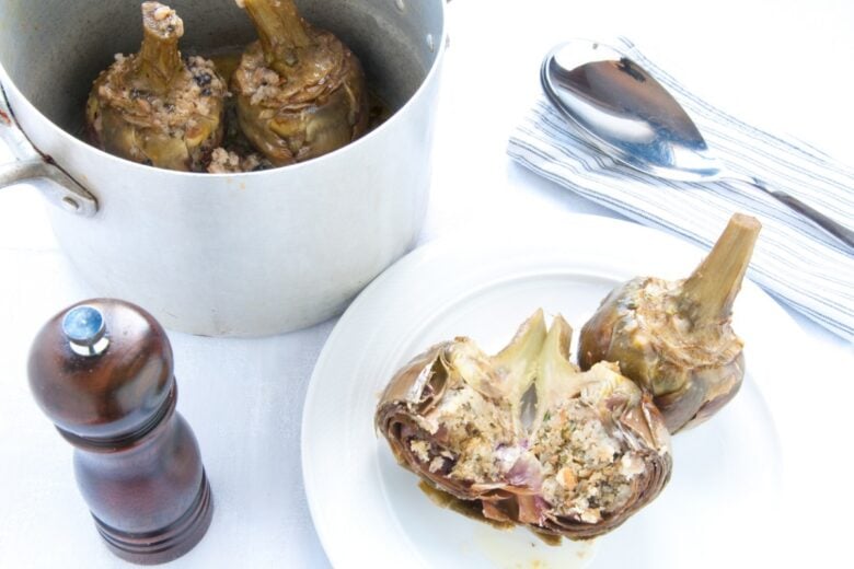 Carciofi alla romana