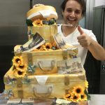 wedding cake tema viaggio vintage di Gilda caffè