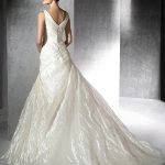 Abito da Sposa in garza lurex oro St. Patrick