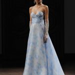 Abito sposa azzurro