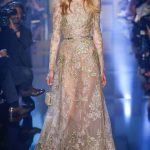 Abito da sposa oro con maniche