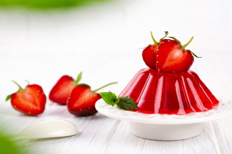 Gelatina di fragole