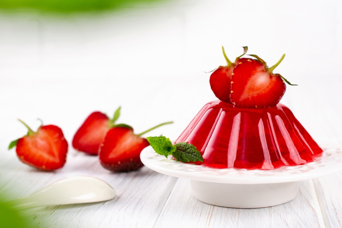 Gelatina di fragole