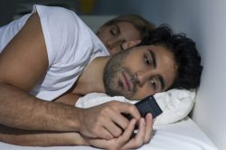 Coppia a letto