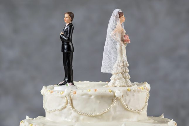 Il bon ton quando si annulla il matrimonio