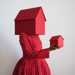 Guda Kostner, Red With White Dots