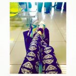 Bianca Atzei con i leggings