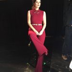 Laura Pausini con una jumpsuit