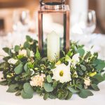 centrotavola matrimonio lanterne e fiori