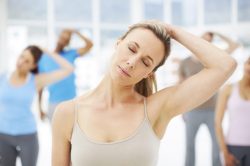 Stretching per il collo