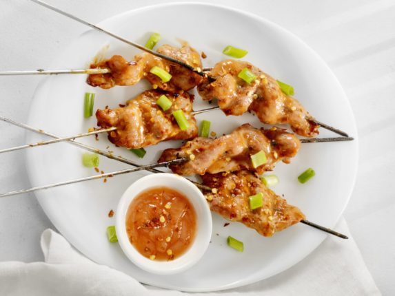 Spiedini di pollo con Teriyaki al Marsala