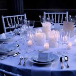 centrotavola con candele