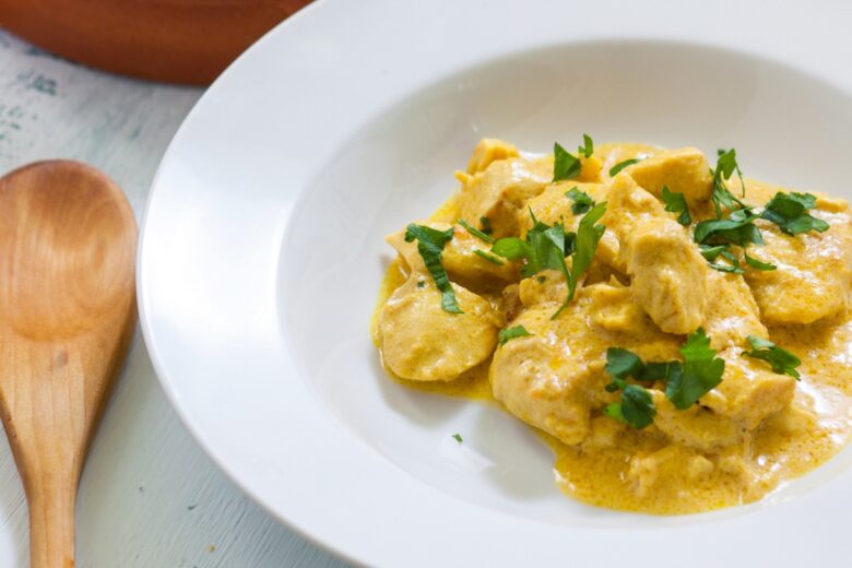 Pollo con curcuma