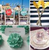 Segnaposto di carta per il matrimonio