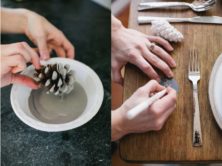 Segnaposto matrimonio inverno e fai da te