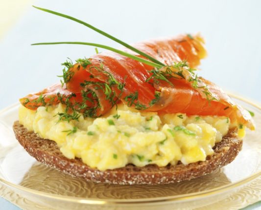 Vacanze in Danimarca: Smørrebrød alle uova e salmone