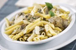 Pasta al Kamut® con carciofi e sedano di Verona