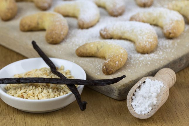 Biscottini austriaci: Vanille Kipferl