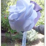 idee allestimento matrimonio con fiori di carta