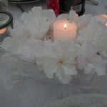 idee allestimento matrimonio con fiori di carta