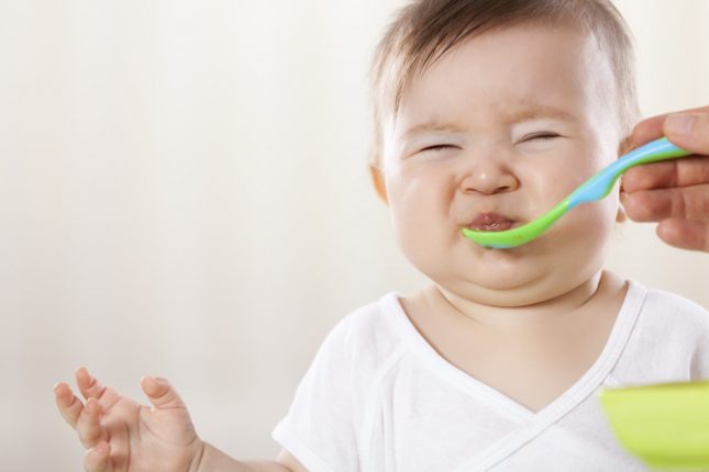 Bambino poco interessato al cibo