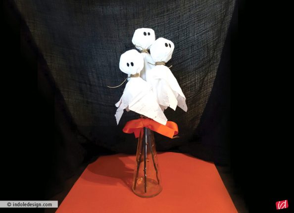 I fantasmi decorativi per la festa di Halloween