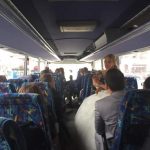 Sul pullman in giro per Parigi