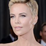 Charlize Teron pixie cut