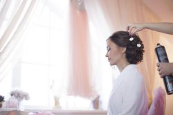 Updo in preparazione