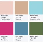 I colori pantone spring summer 2017