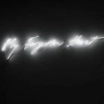 Tracey Emin My Forgotten Heart 2015 Neon (snow white), 38x152,5 cm. Ed.2/3 Courtesy: Galleria Lorcan O'Neill © Tracey Emin by SIAE 2017