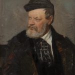Giovanni Boldini Ritratto del padre Antonio Boldini 1867 Olio su tela, 65x53 cm Collezione privata, Ferrara