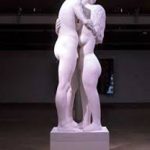 Marc Quinn Kiss 2001 Marmo, edizione di 3, 184x64x60 cm Photo credit: Marc Quinn Studio Courtesy: Marc Quinn studio