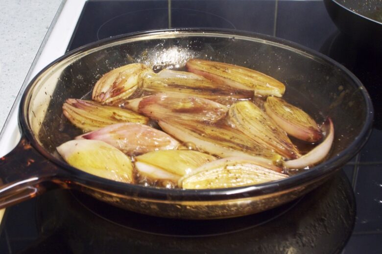 Scalogno in agrodolce