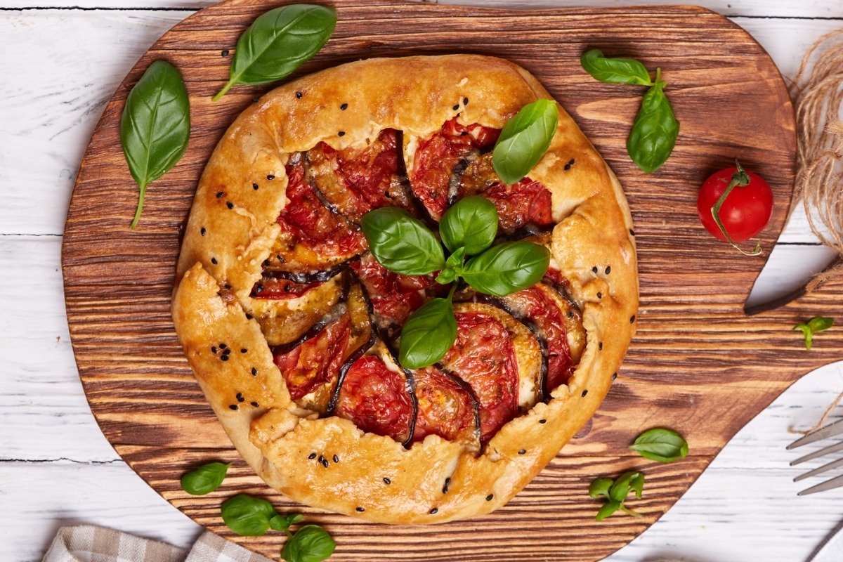 Torta salata alla Ratatouille