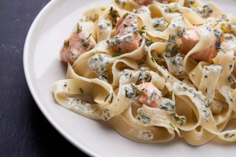 Pasta salmone e mascarpone