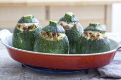 Zucchine tonde filanti
