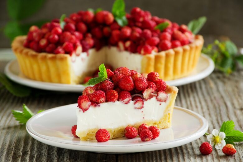 Crostata alle fragoline senza glutine