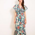 Dixie long dress floreale