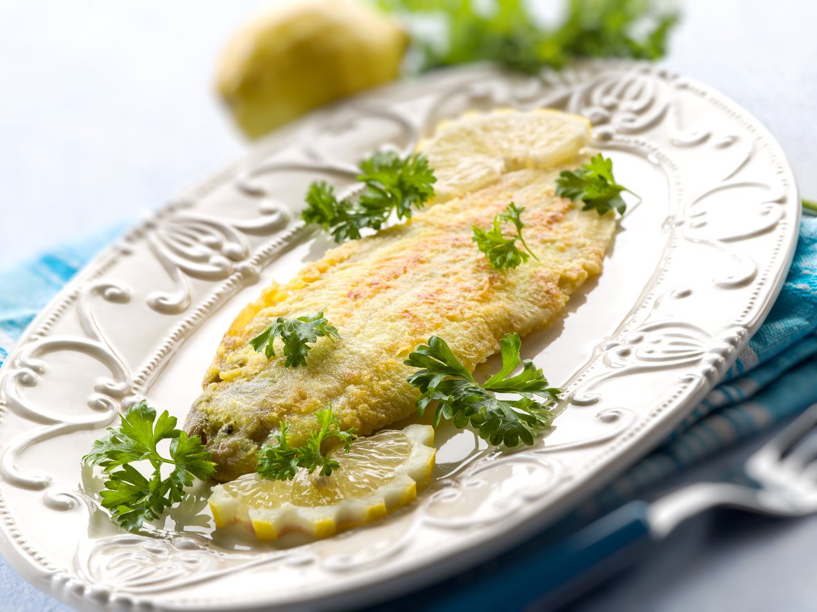 Sogliola al forno light