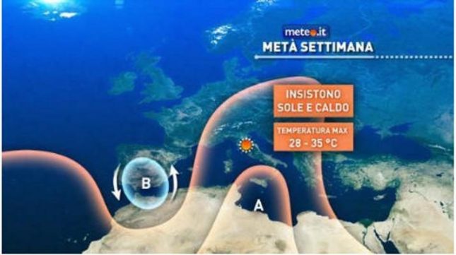 Meteo di fine agosto: da venerdì piogge al centro-nord