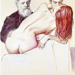 Milo Manara a Palazzo Pallavicini. Goya. Sezione Illustrazioni (credits Milo Manara 2017)