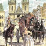 Milo Manara a Palazzo Pallavicini. Opera della sezione Mozart (credits Milo Manara 2017)
