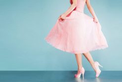Abito da sposa rosa