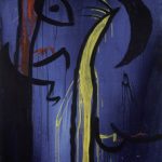 Joan Miró Untitled, 1974 ca Acrylic on canvas, 162,5x130,5 cm © Successió Miró by SIAE 2017 Archive Fundació Pilar i Joan Miró a Mallorca © Joan Ramón Bonet & David Bonet